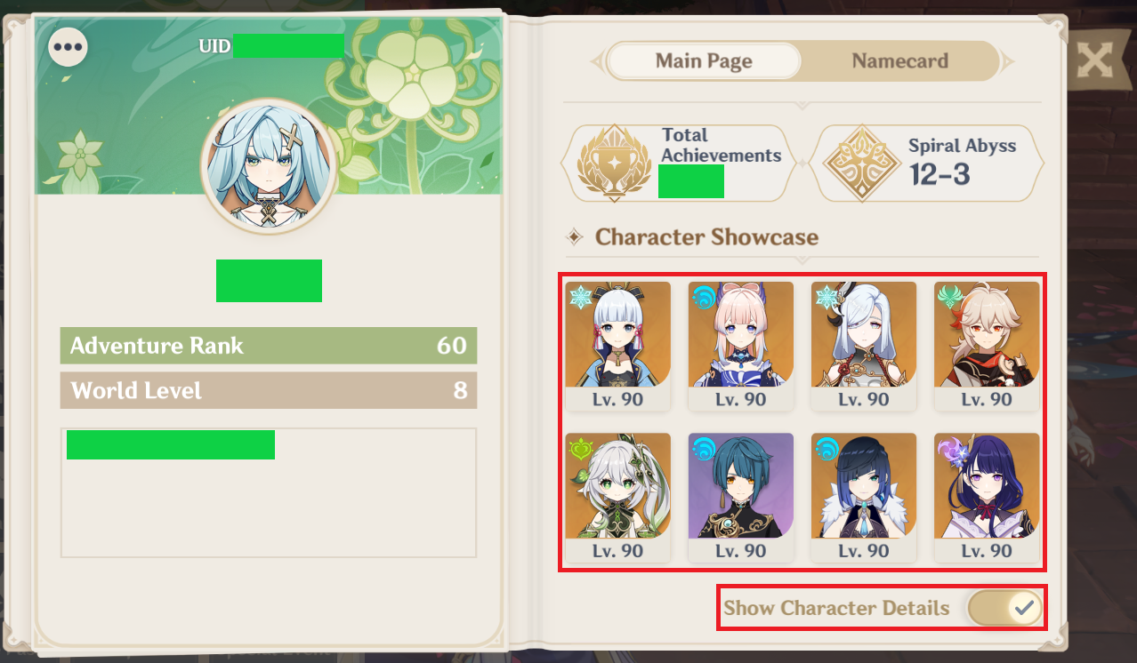 Importing Your Own Characters Gcsim Docs